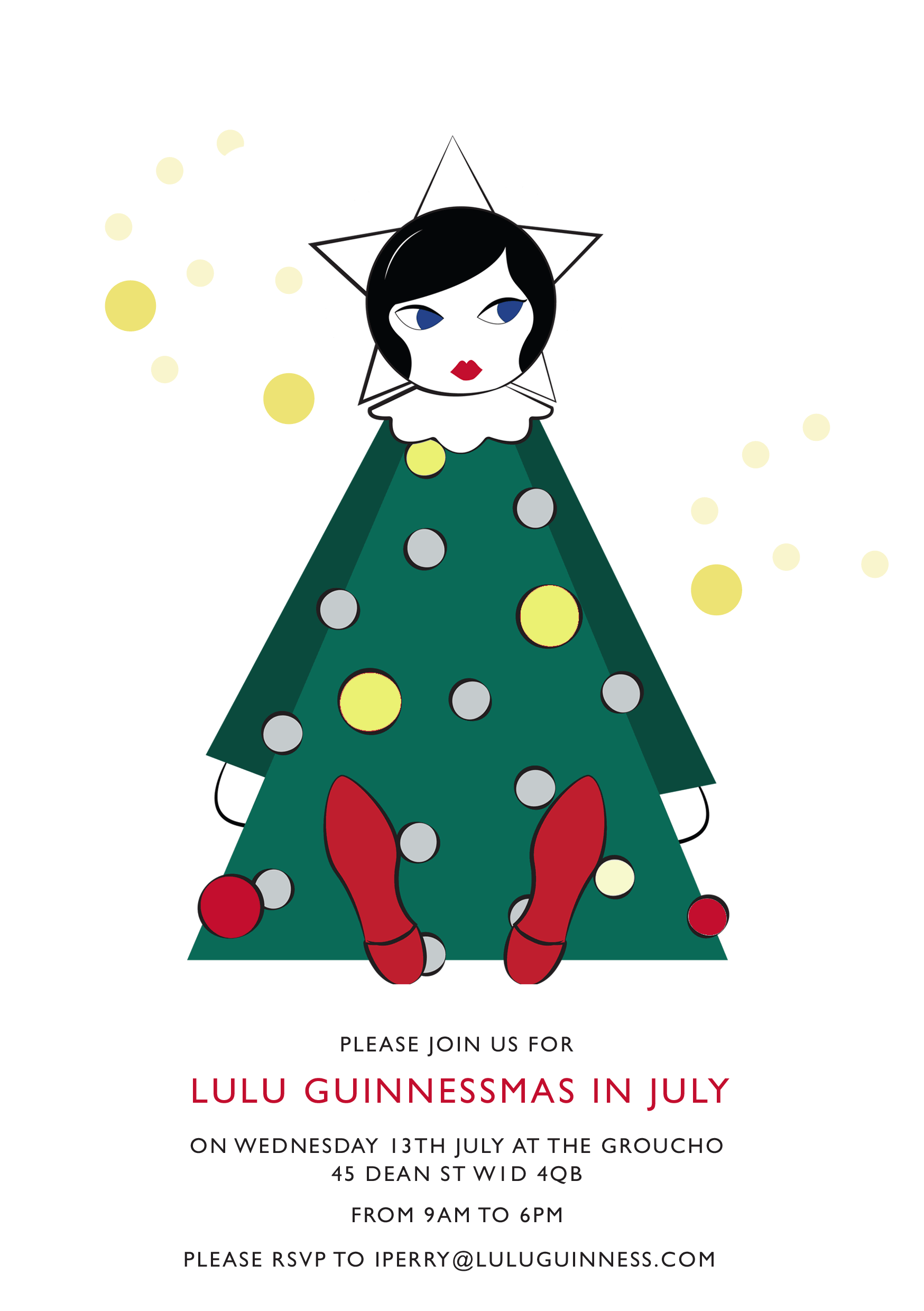 Press Day Invite Lulu Guinness