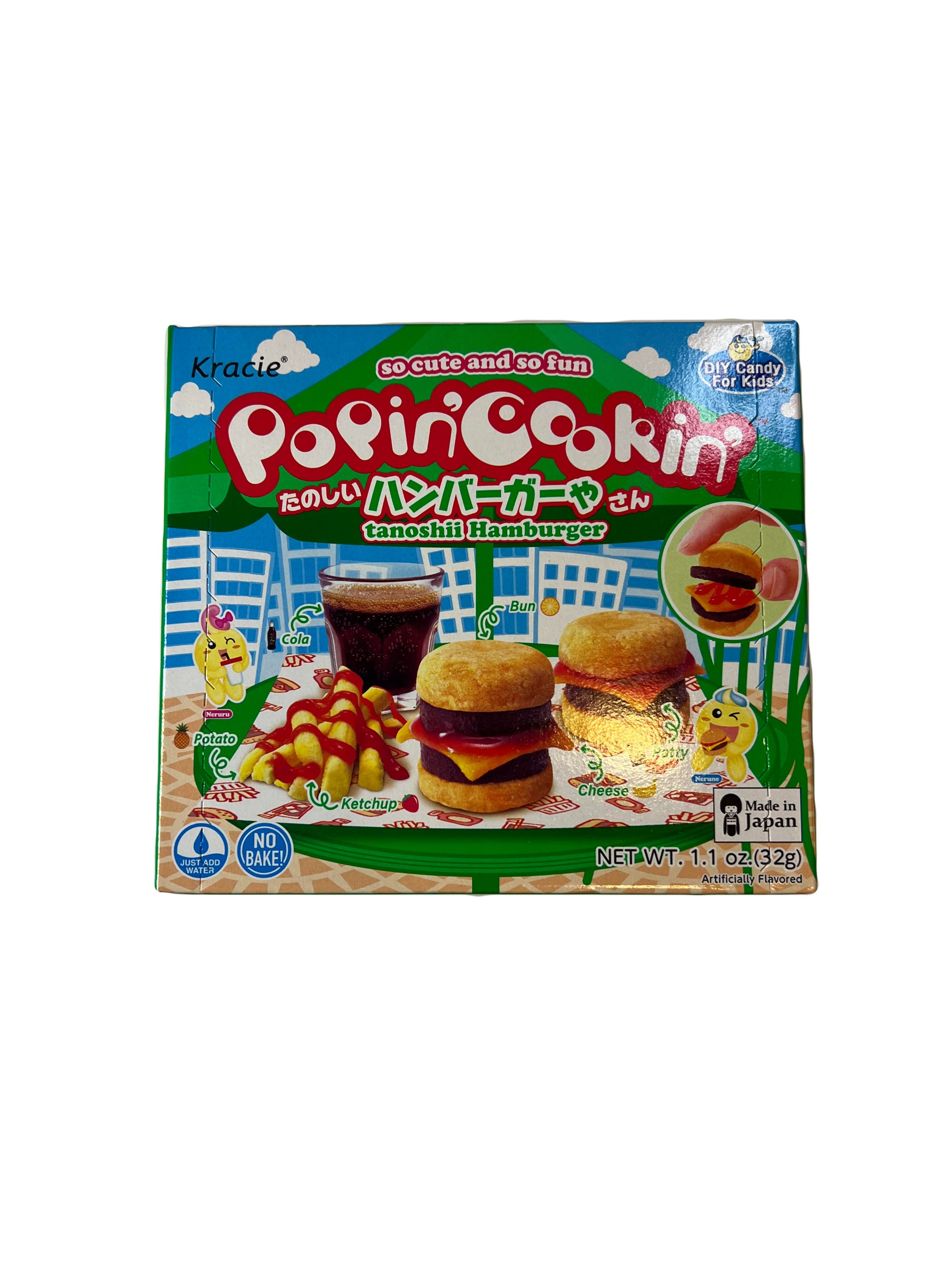Kracie Popin' Cookin' DIY Tanoshii Hamburger Kit