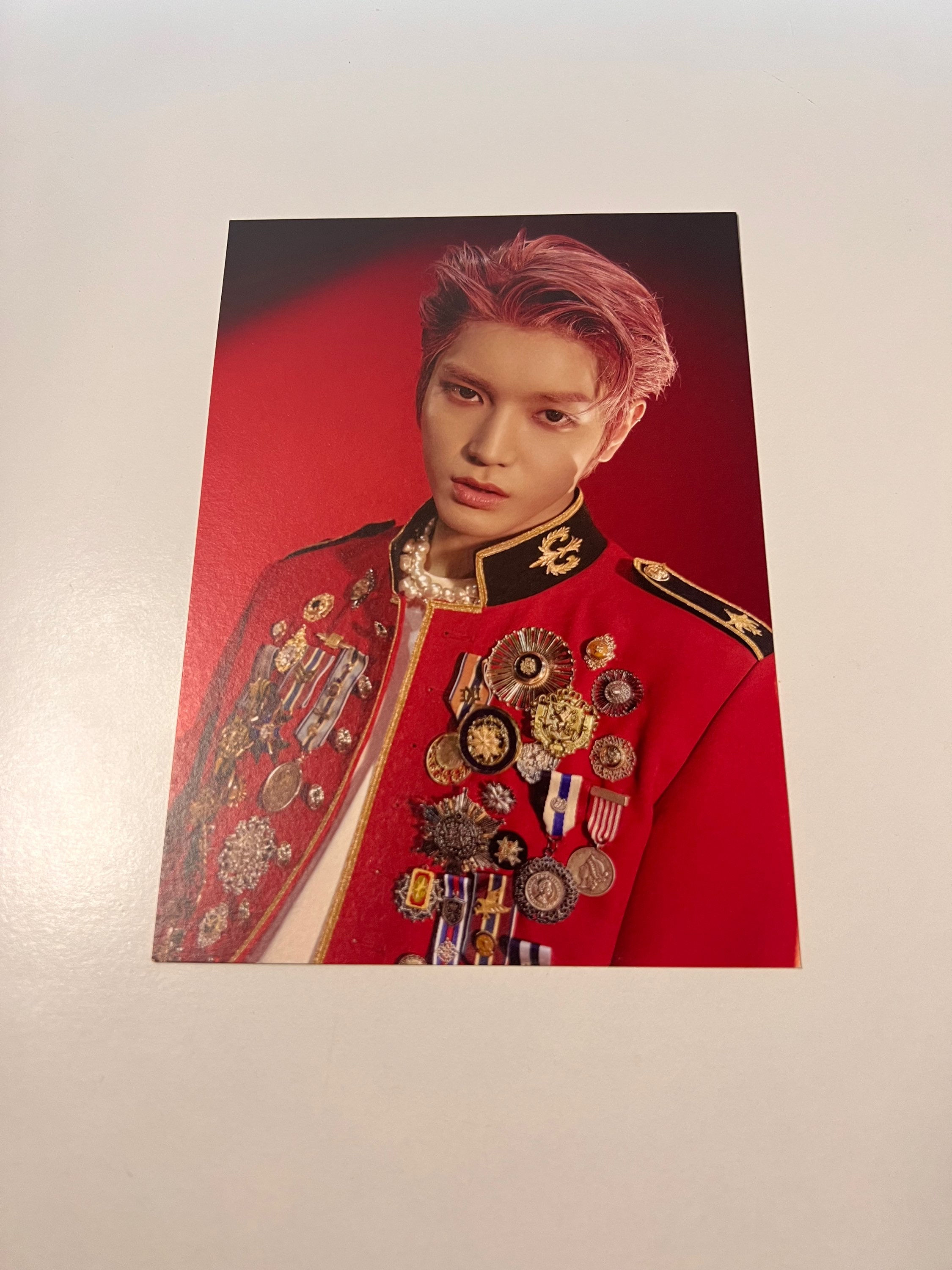 NCT 127's Neo Zone Punch The Final Round Taeyong Postcard