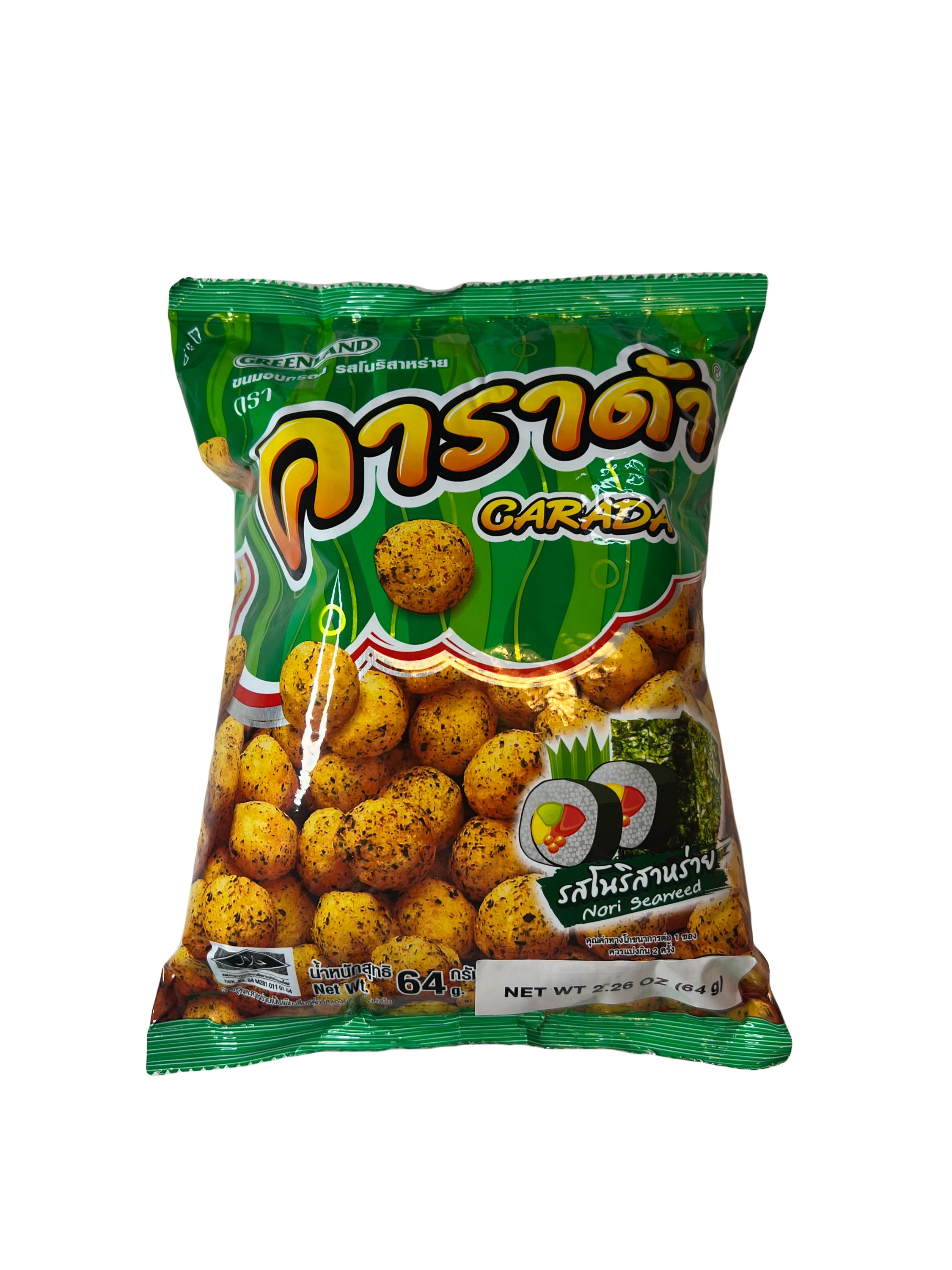 Carada Rice Ball Nori Seaweed Snack