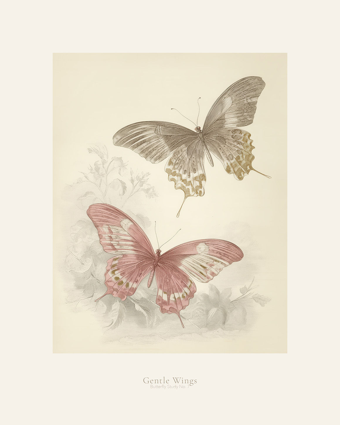 Gentle Wings, Butterfly Study No.7