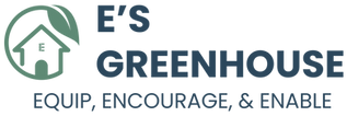 E's Greenhouse Logo: Equip, Encourage, and Enable