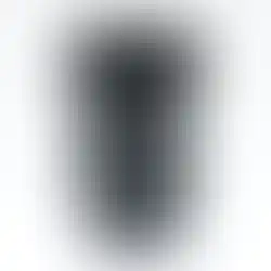 Black Sigma 24-70mm f/2.8 DG OS HSM Art lens on white background, side view 