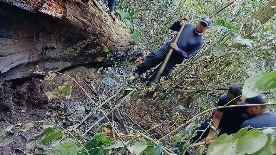 Fuego bajo tierra en Tierras Altas: autoridades activan nueva fase operativa ante incendio persistente