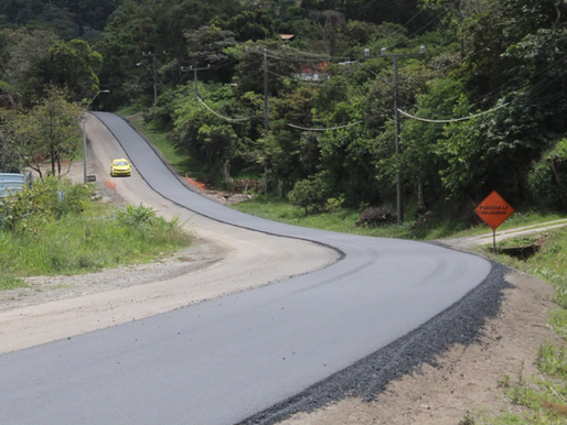 Avanza la Ruta del Café en Chiriquí: colocan más de 4 mil toneladas de asfalto hacia Boquete