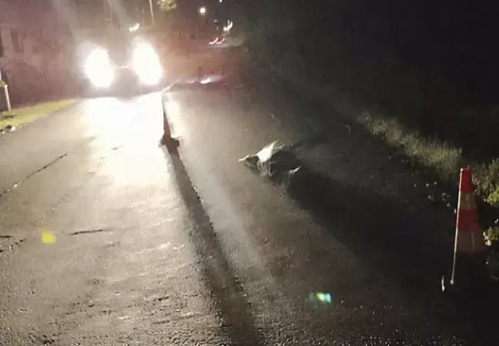 Tragedia en Dolega: peat贸n muere tras ser arrollado en v铆a oscura de Potrerillos Arriba