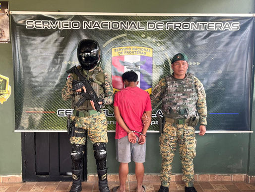 SENAFRONT aprehende a joven investigado por presunto delito sexual contra menor en Guabito