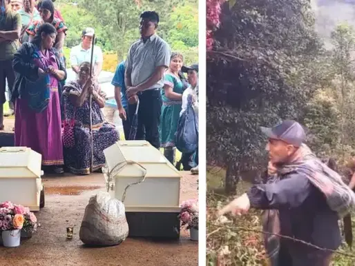 Dolor y despedida en Mironó: comunidad llora la partida de las dos niñas arrastradas por una quebrada
