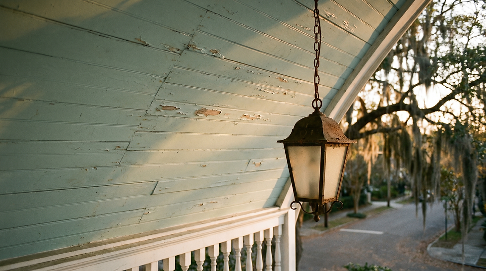 Haint Blue, Boo Hags & the Gullah Geechee Ghost Tradition of Charleston