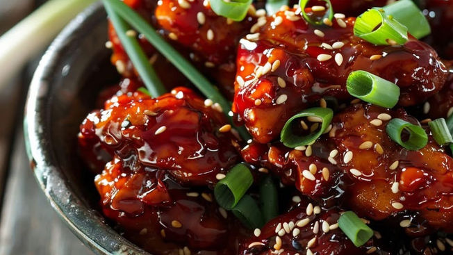 Sticky Dragon Fire Chicken