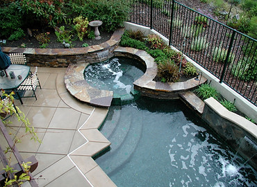 Pool and Spa details backed by over 30 years as a builder.