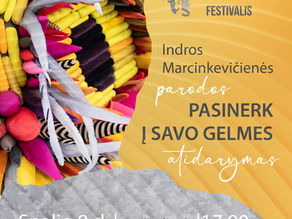 Parodos „Pasinerk į savo gelmes“ atidaryme