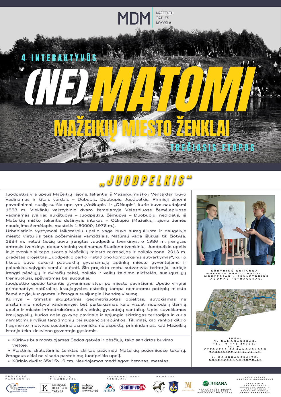 „Juodpelkis“ yra 4-asis MDM „(Ne)matomų Mažeikių miesto ženklų“ projekto ženklas