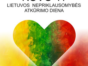 Sveikiname visus Kovo 11-osios proga
