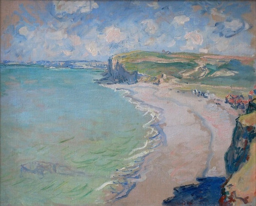 Beach in Pourville by Claude Monet - Painting by Numbers for