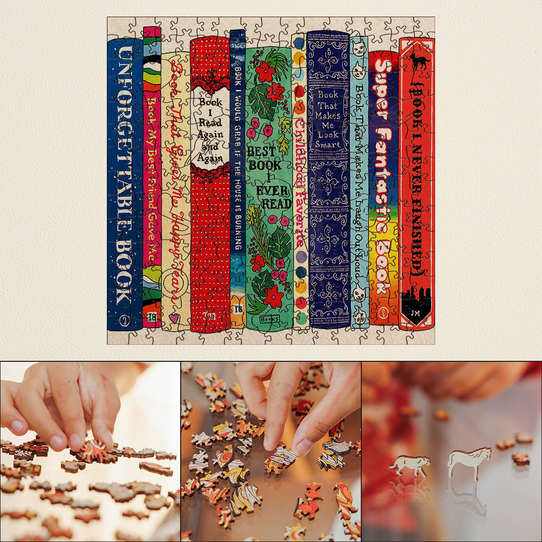 Bookshelf - Unique Puzzle for Book Lovers