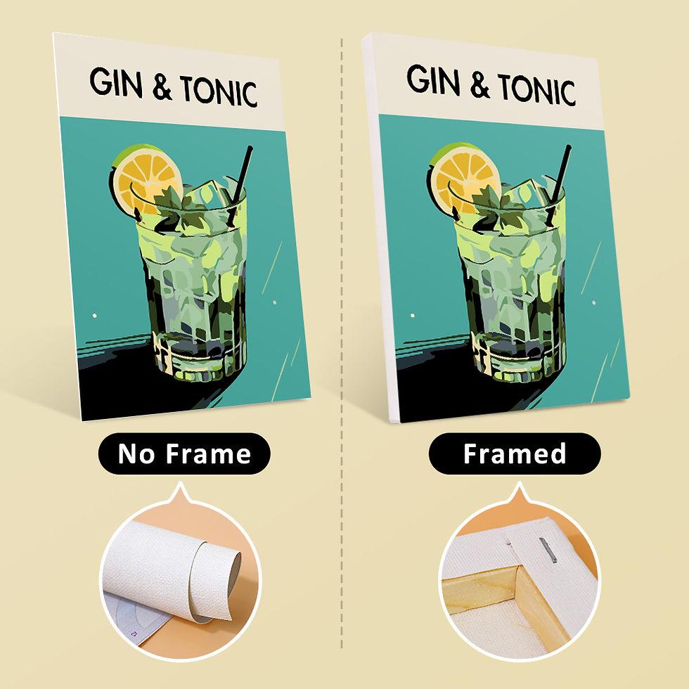 Miniatură: Summer Cocktails - Multi-kit Paint by Numbers Set (6)