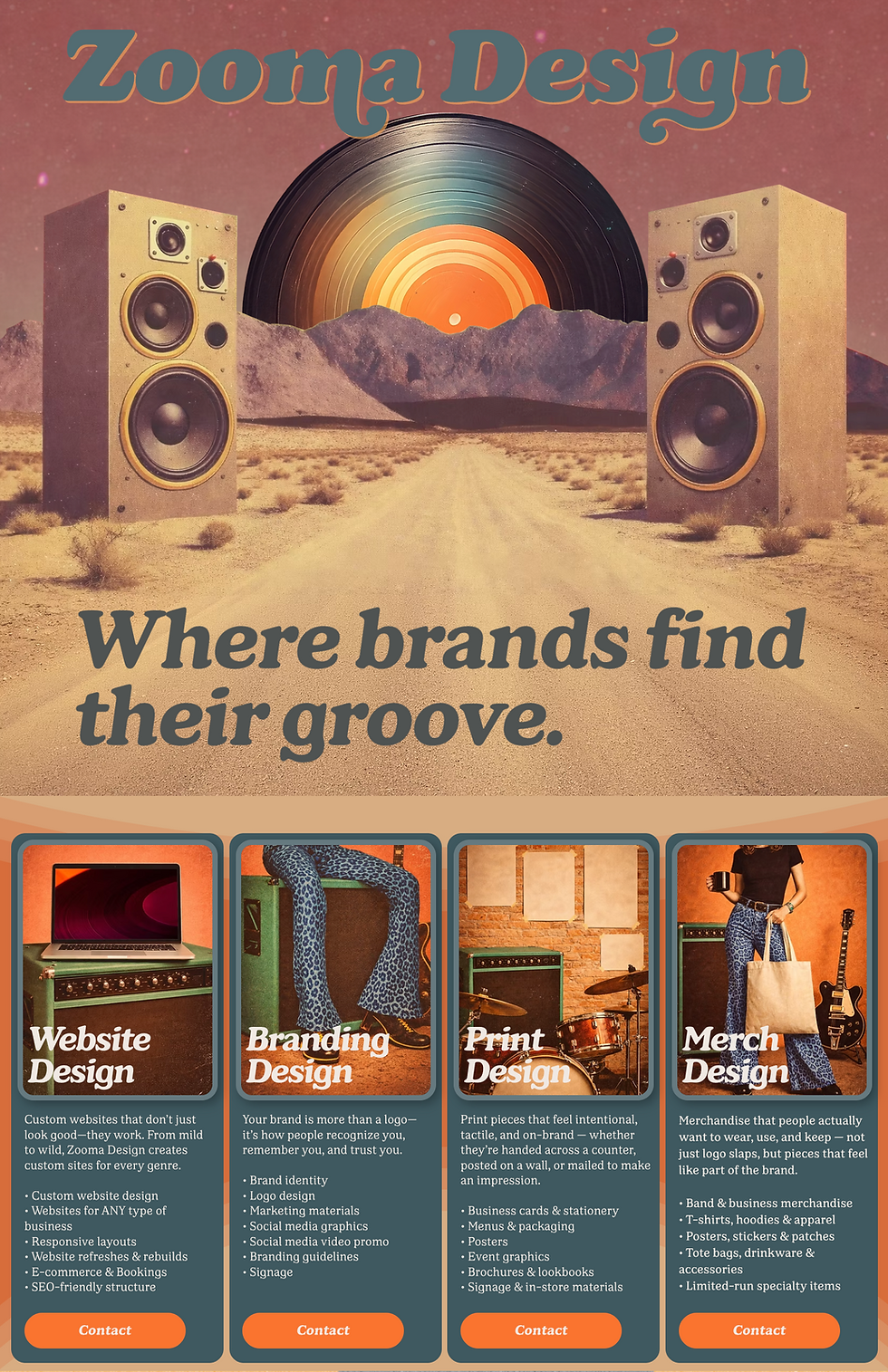 Zooma Design New Website 2026 - Website Design, Graphic Design, Marketing, Logo Design and Merchandise Design