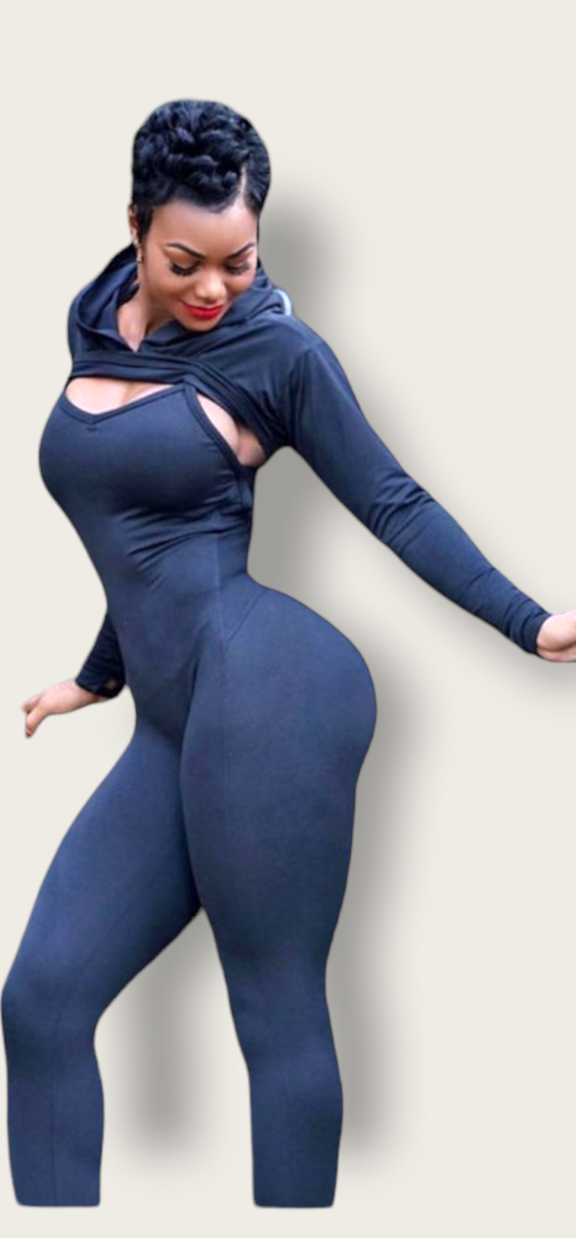 Thumbnail: Pretty Galinha: sexy, strappy jumpsuit