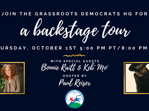 Grassroots Democrats HQ's - A Backstage Tour