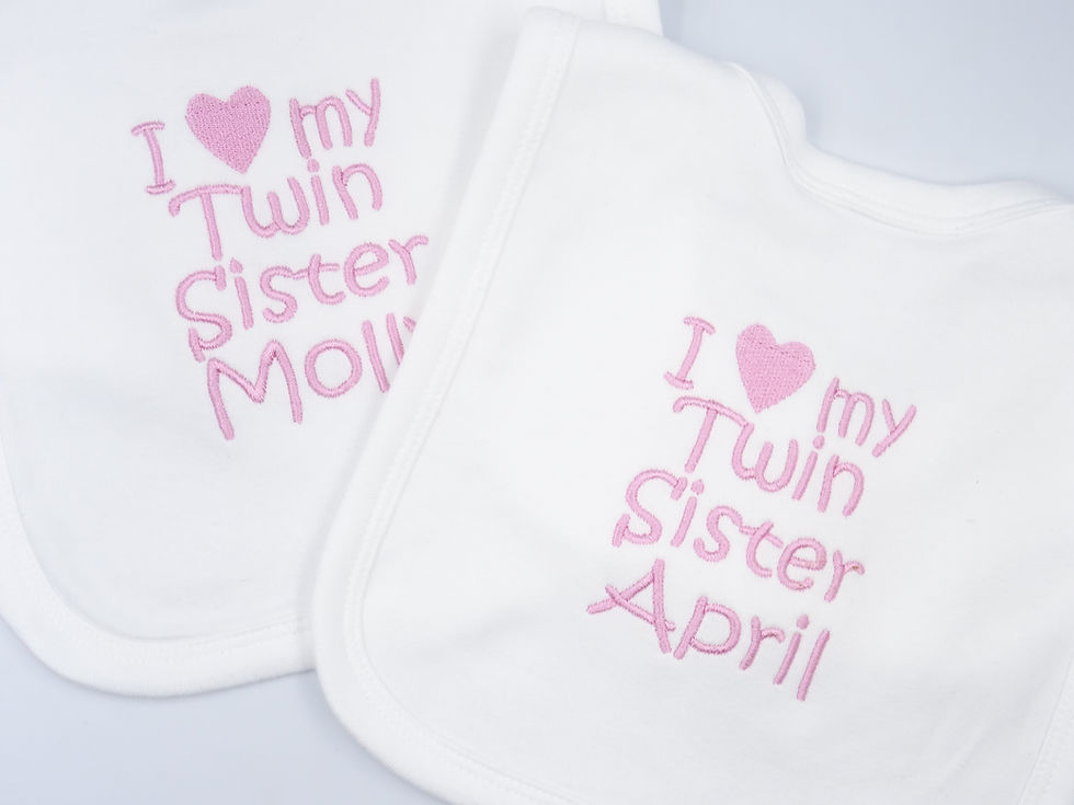 Thumbnail: Personalised I Heart My... Bib