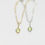 Thumbnail: Peridot Drop Necklace 3mm in 14k Gold