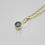 Thumbnail: Alexandrite Drop Necklace 3mm in 14k Gold
