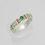 Thumbnail: Totem Stacking Ring with Emerald & Peridot