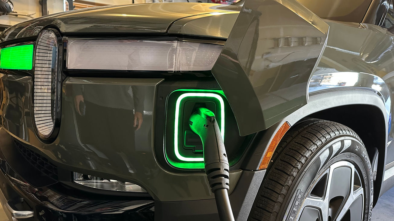 Lotus Electric - Rivian EV charger installation in Boulder, Colorado.
