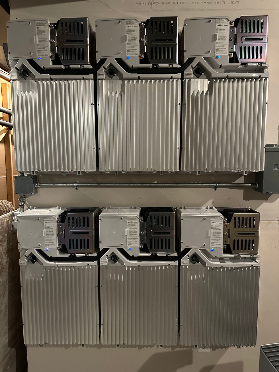 Lotus Electric - Enphase energy storage installation in Longmont, Colorado.