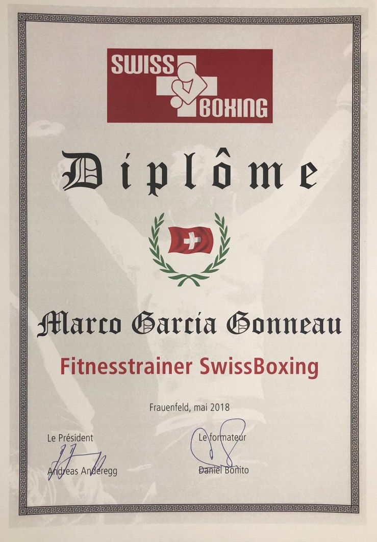 Diplome Boxe Light Boxing