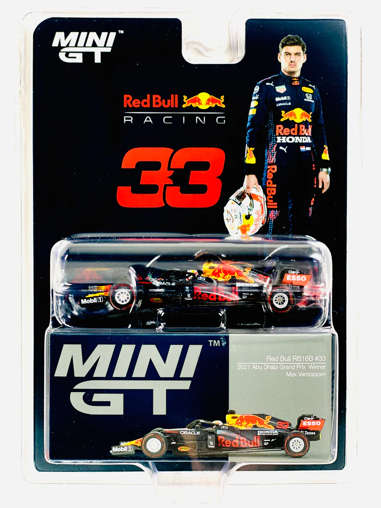 Red Bull RB16B #33 Max Verstappen 2021 Abu Dhabi Grand Prix Winner
