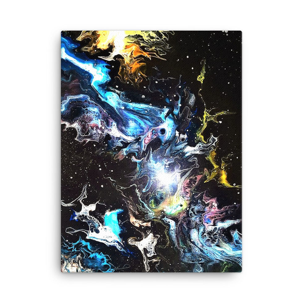 Thumbnail: Galaxy On Canvas
