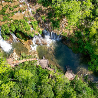 cachoeira do amor em bonito ms no parque das cachoeiras