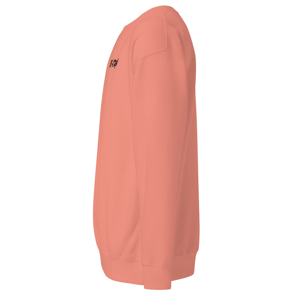 Thumbnail: EX-CON Dusty Rose Premium Sweatshirt – Unisex Crewneck, Soft Neutral Streetwear