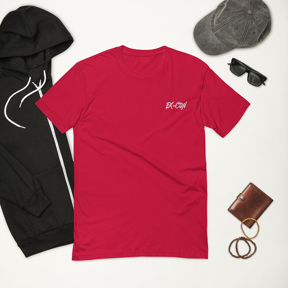 Thumbnail: EX-CON Red Short Sleeve T-Shirt – Premium Cotton Tee