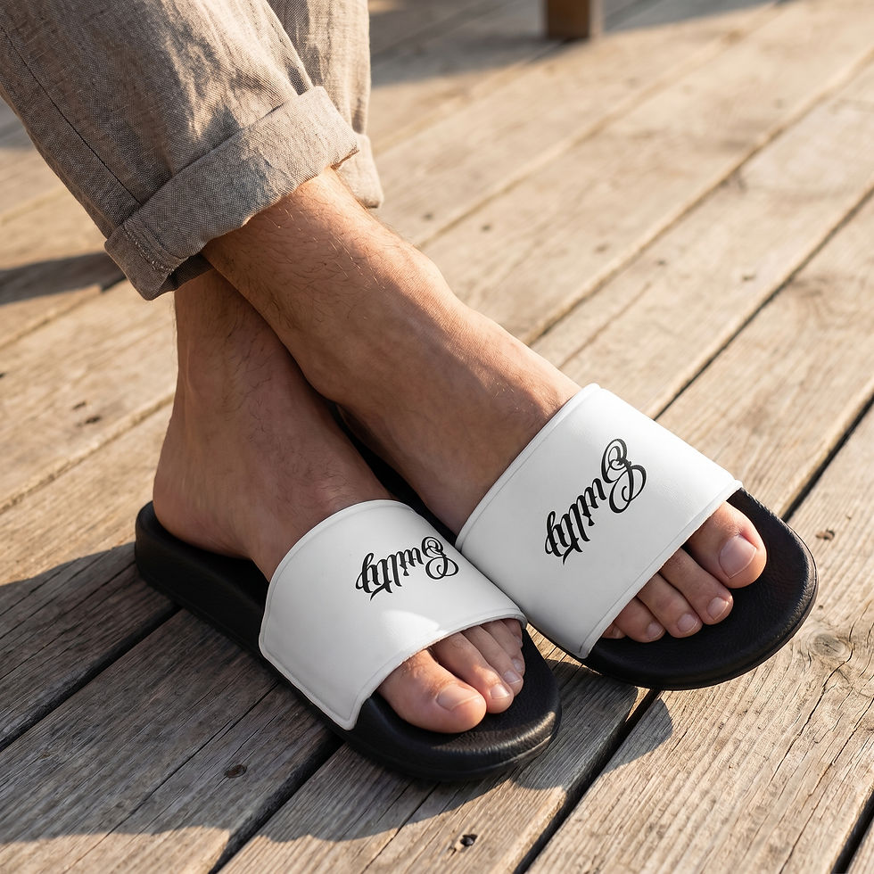 GUILTY Men’s Slides – Minimalist Designer Comfort Sandals