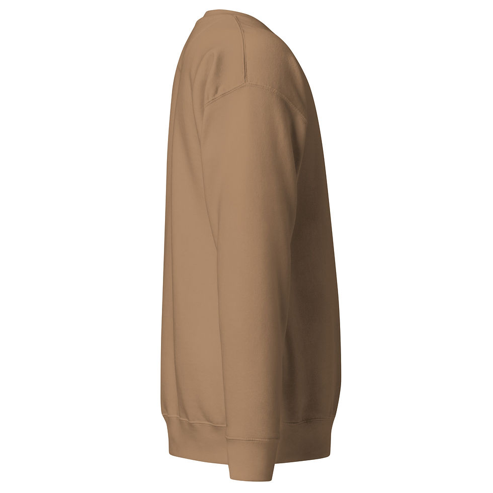 Thumbnail: GUILTY Latte Fleece Sweatshirt – Minimalist Streetwear Crewneck