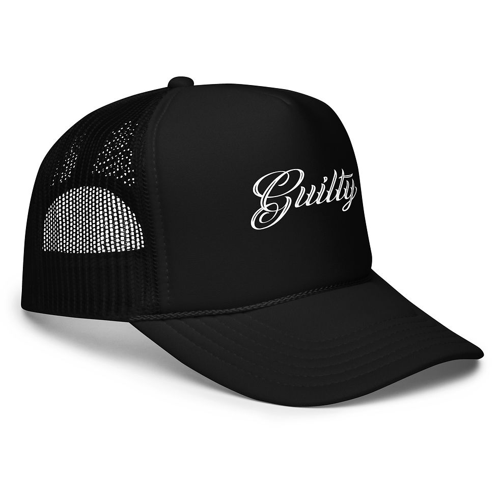 Thumbnail: Guilty Foam Trucker Hat – Streetwear Snapback Cap