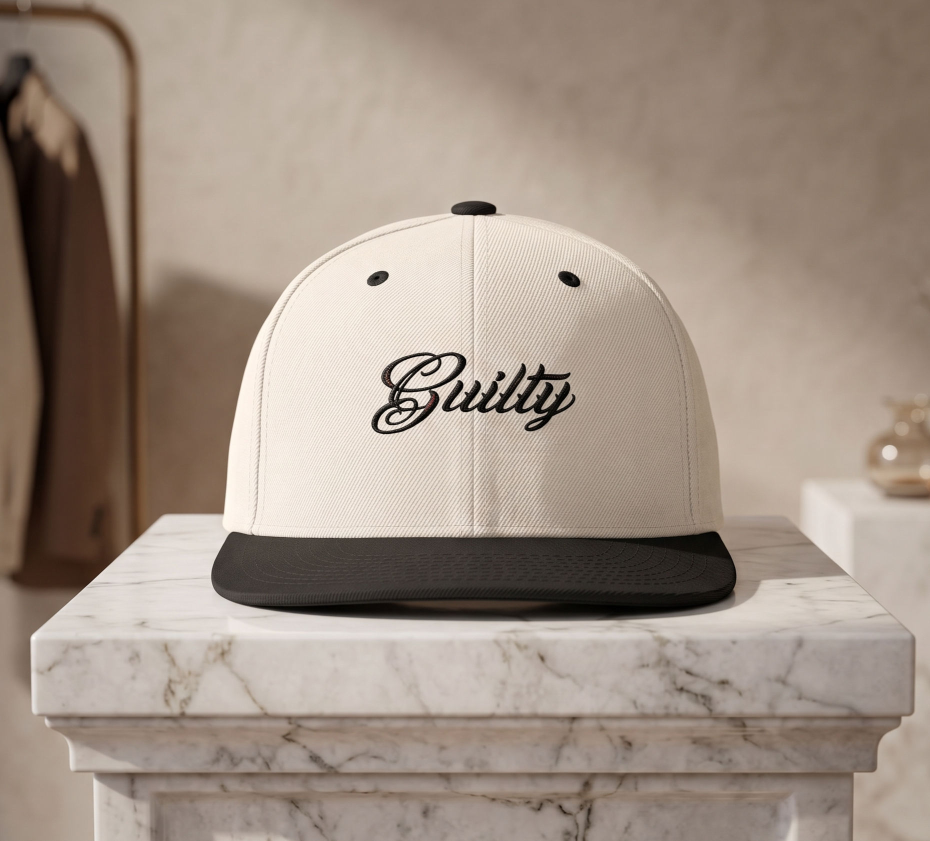 GUILTY Trucker Hat – Structured Snapback, Classic Streetwear Cap