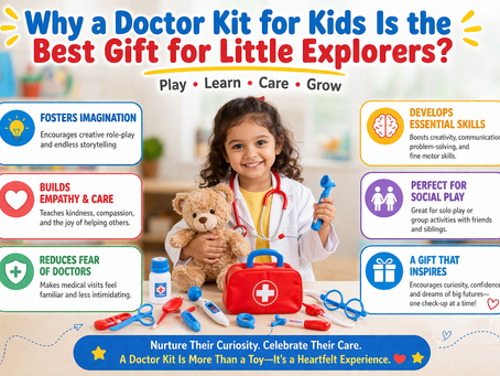 Why a Doctor Kit for Kids Is the Best Gift for Little Explorers? - Playbox India