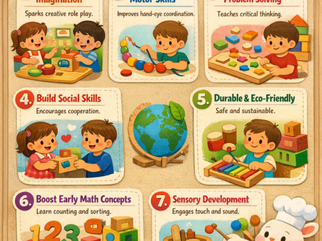 7 Reasons Wooden Pretend Play Toys Are Perfect for Early Learning