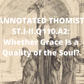 Whether Grace Is a Quality of the Soul?