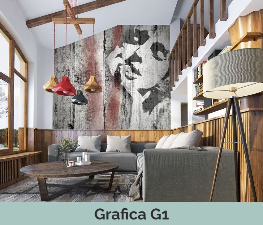 Carta da Parati - Mix Grafiche