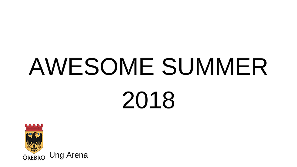 AWESOME SUMMER 2018