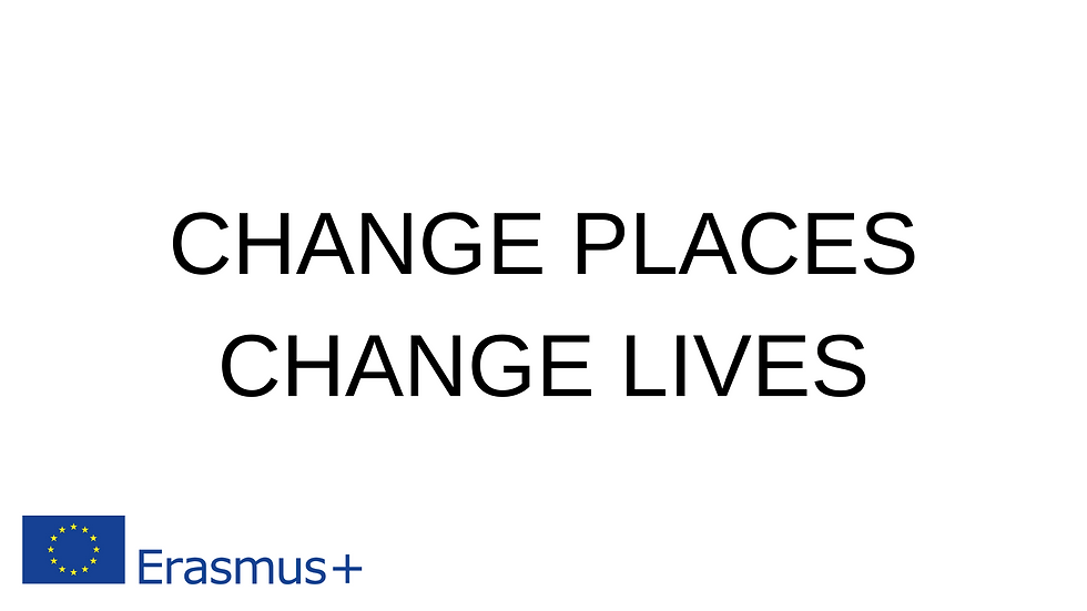 CHANGE PLACES CHANGE LIFES
