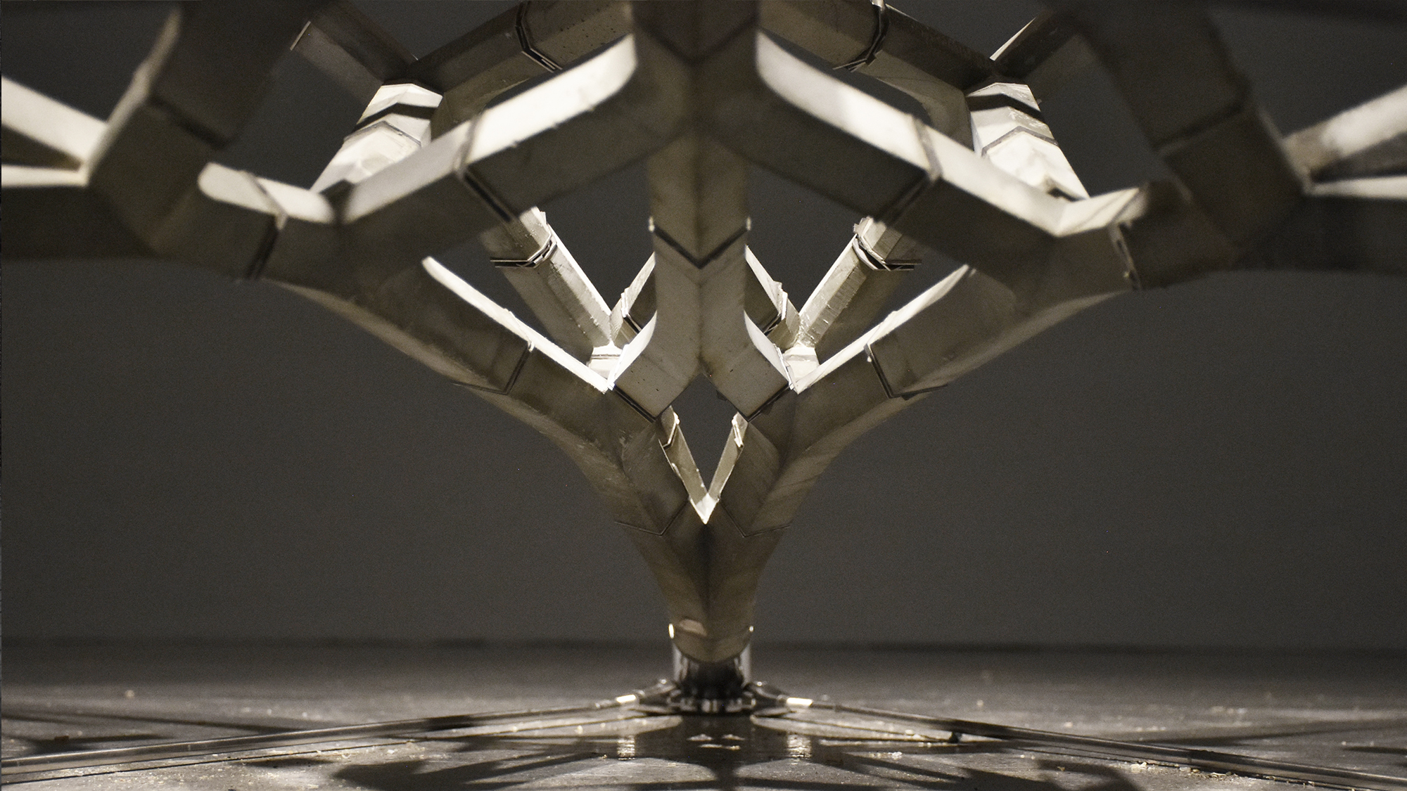 Saltatur: Node-Based Assembly of Funicular Spatial Concrete