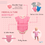Thumbnail: Blush Pink Girls Kozie Medical and G-Tube One-Piece Bodysuit -  The Susie by Kozie Clothes