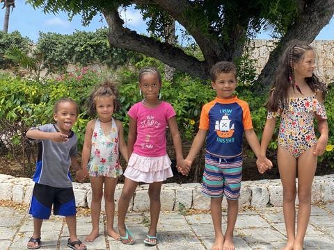 anguilla service trip the ATA kids