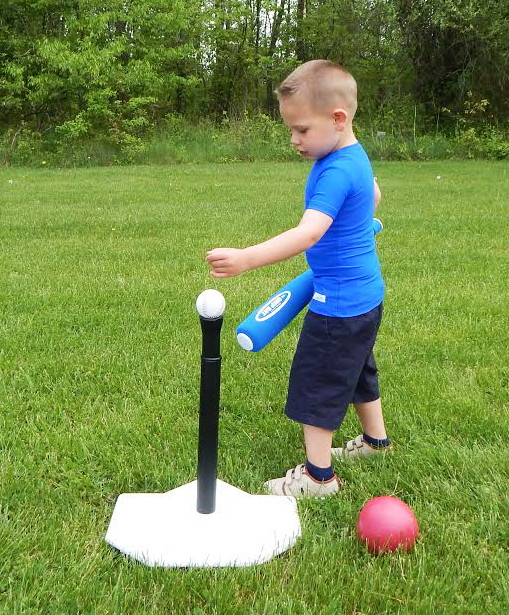 special needs children playing tee ball by kozie clothes